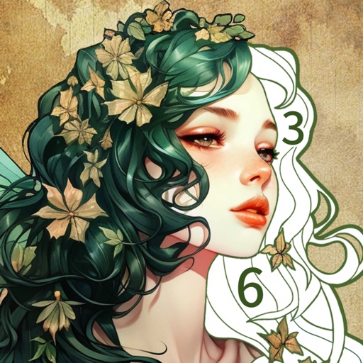 花花填色-数字涂色秘密花园Paint.ly画画小游戏
