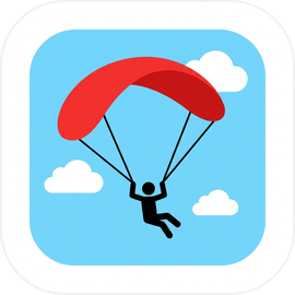 Speed Fly Parachute Game