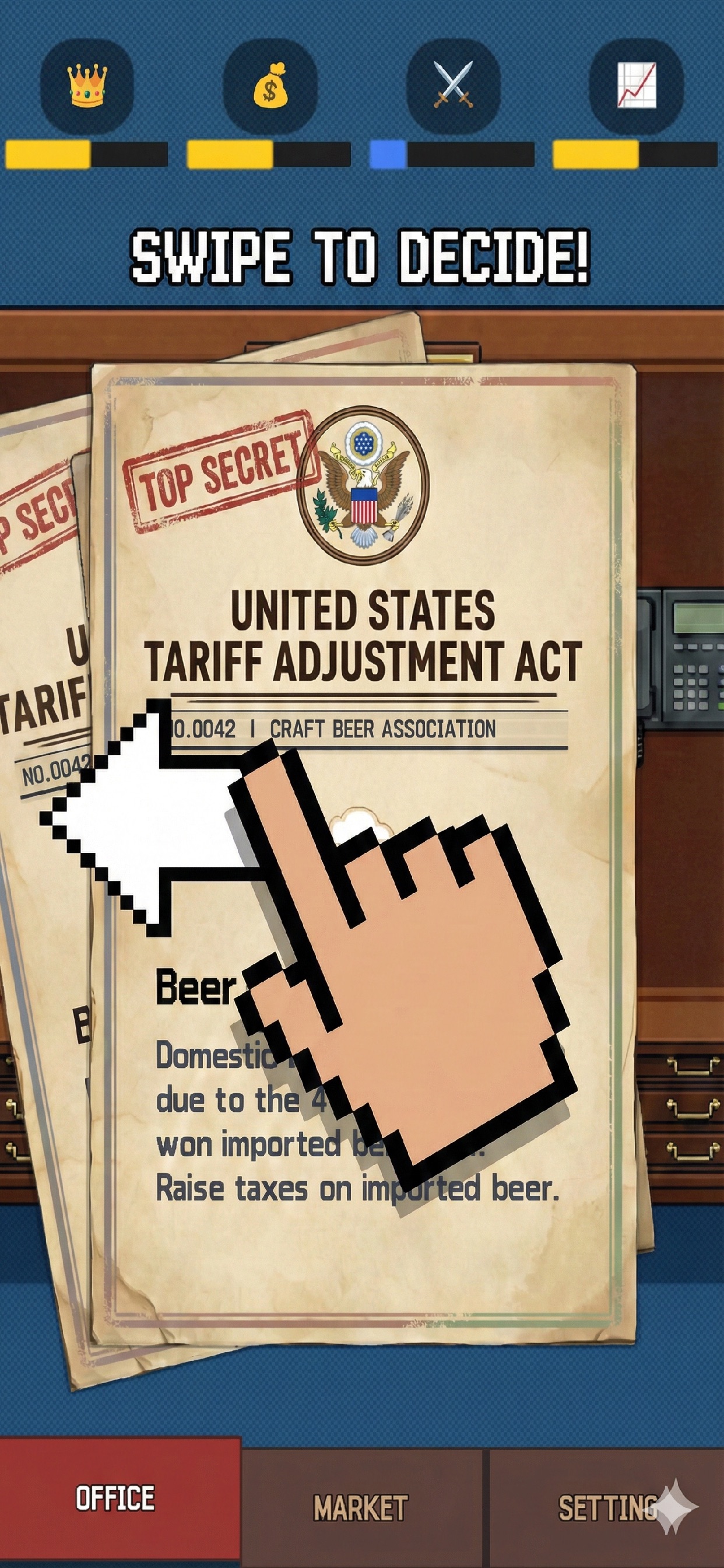 Tariff Up! Tariff Down!