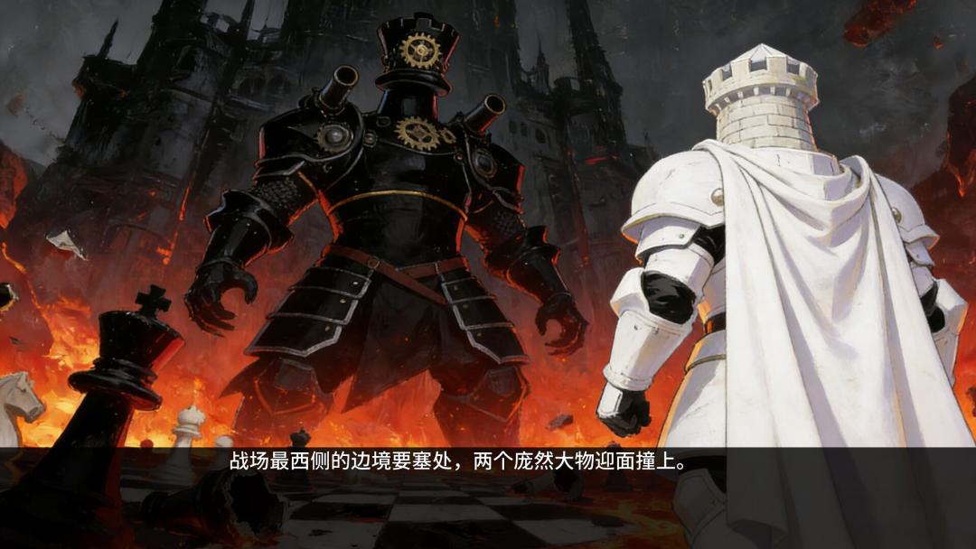 节奏象棋:黑白终局 Android 游戏截图 1