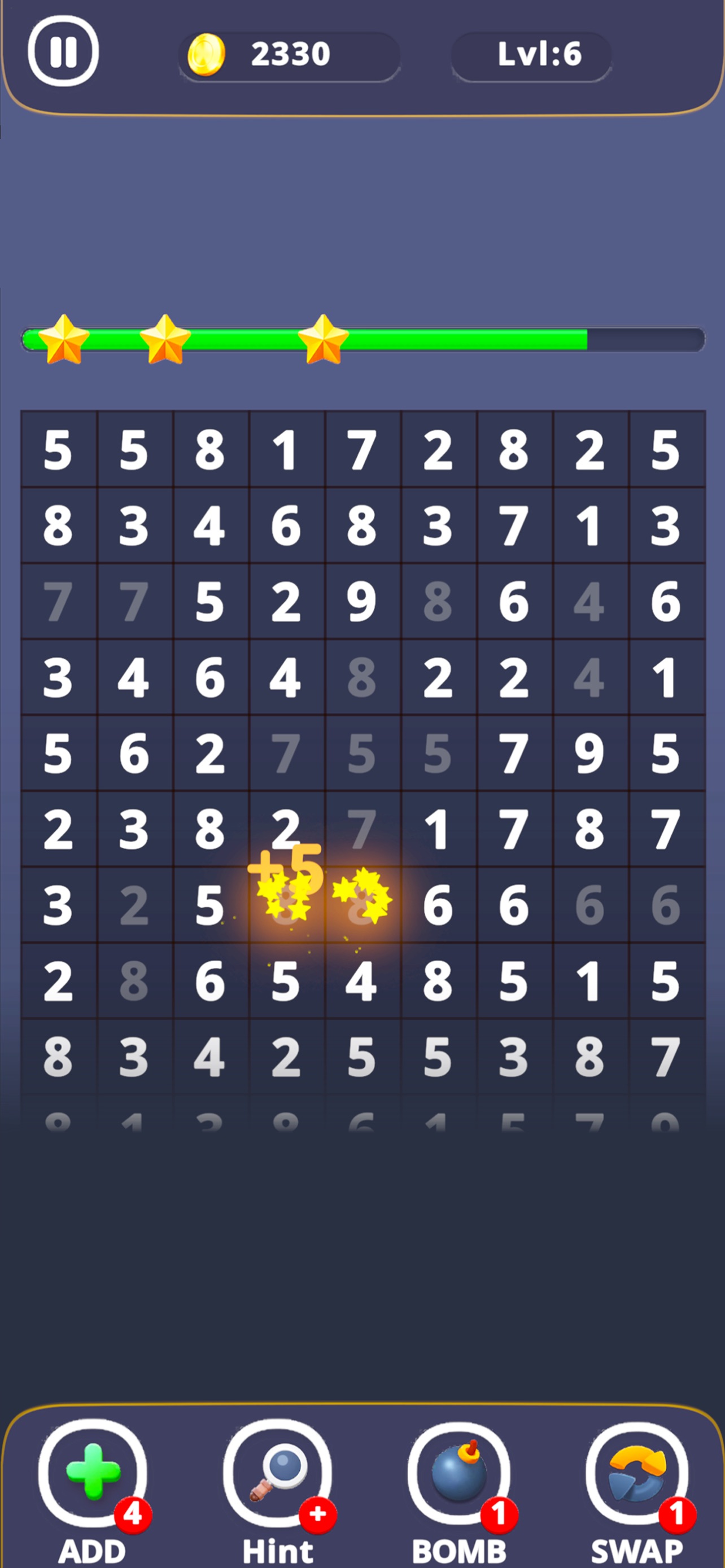 Number Match - Match Ten