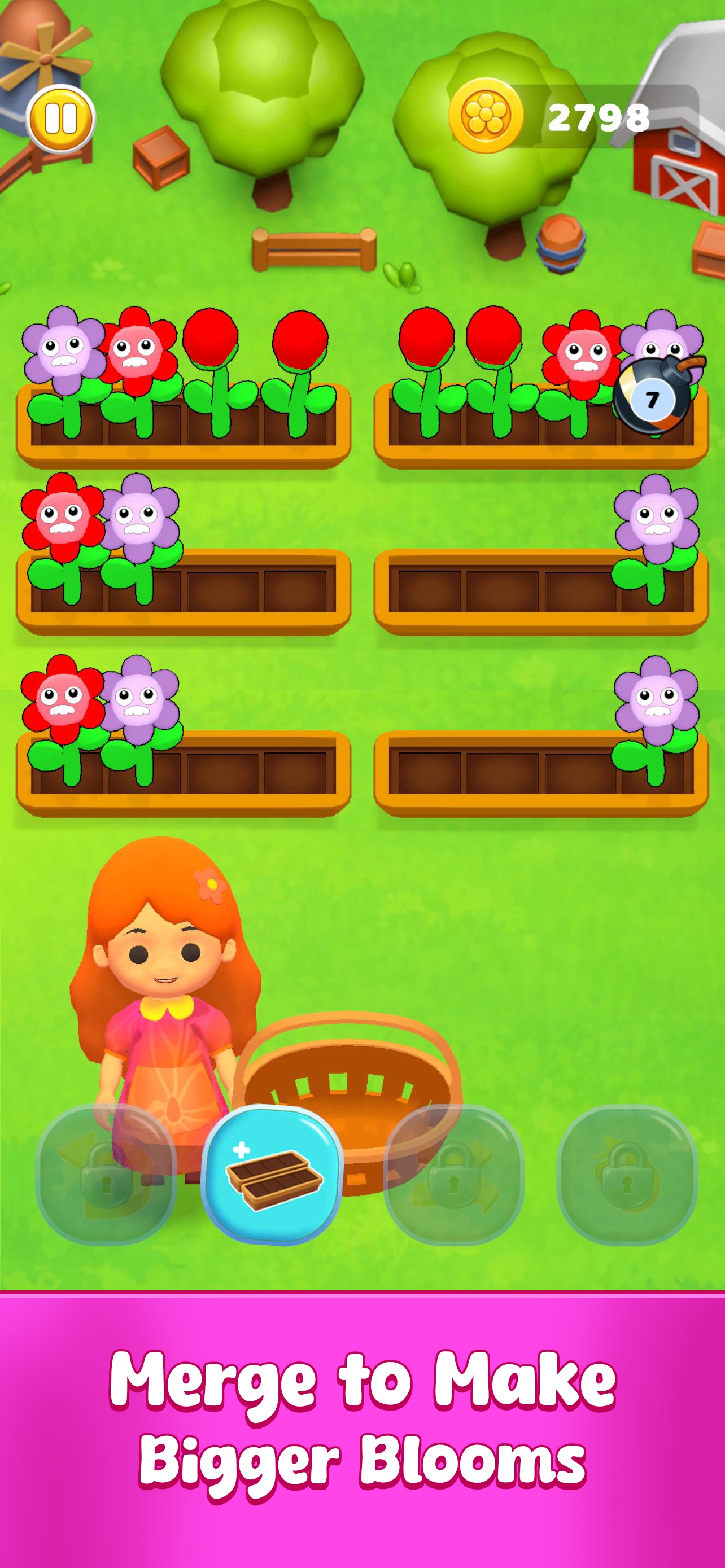 Bloomerge iOS 游戏截图 1