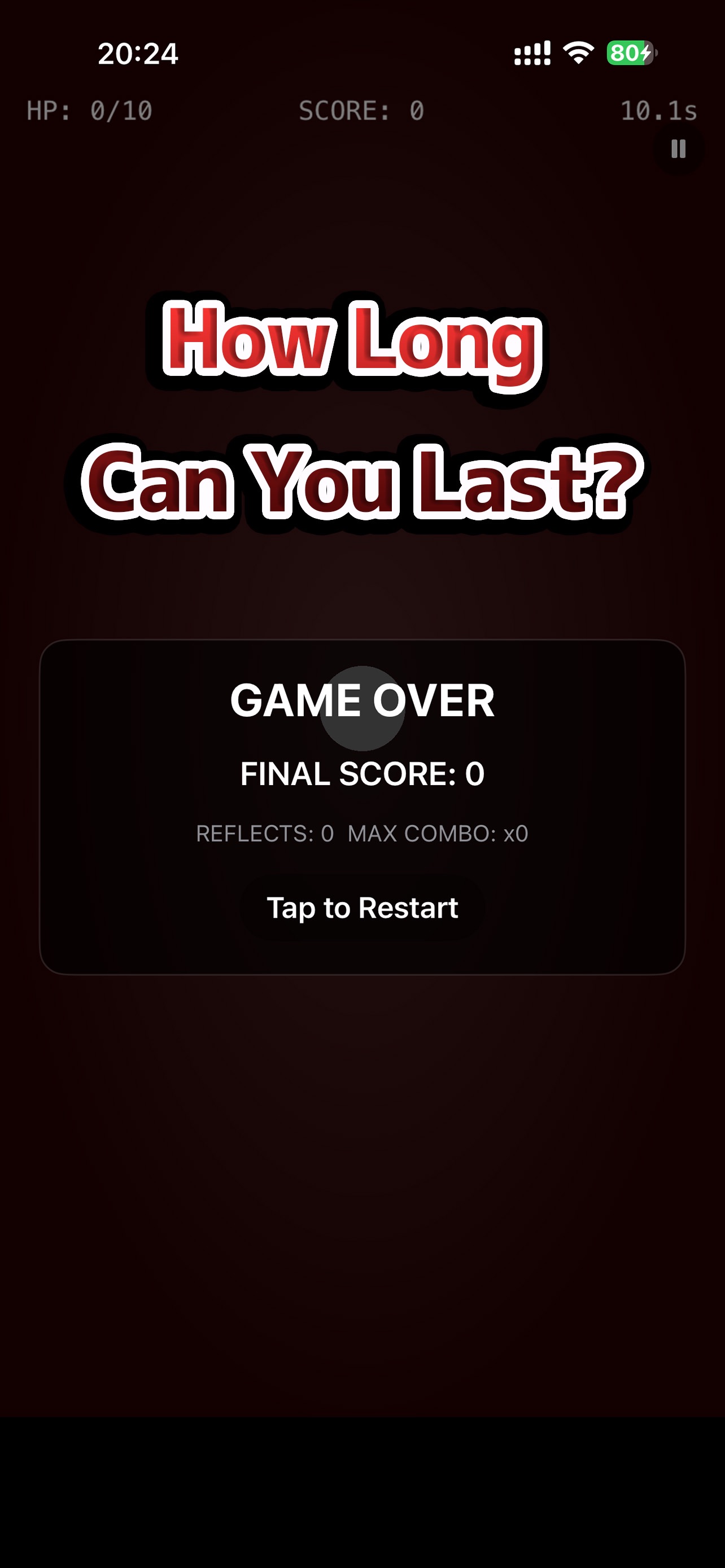 Flick Shield iOS 游戏截图 1