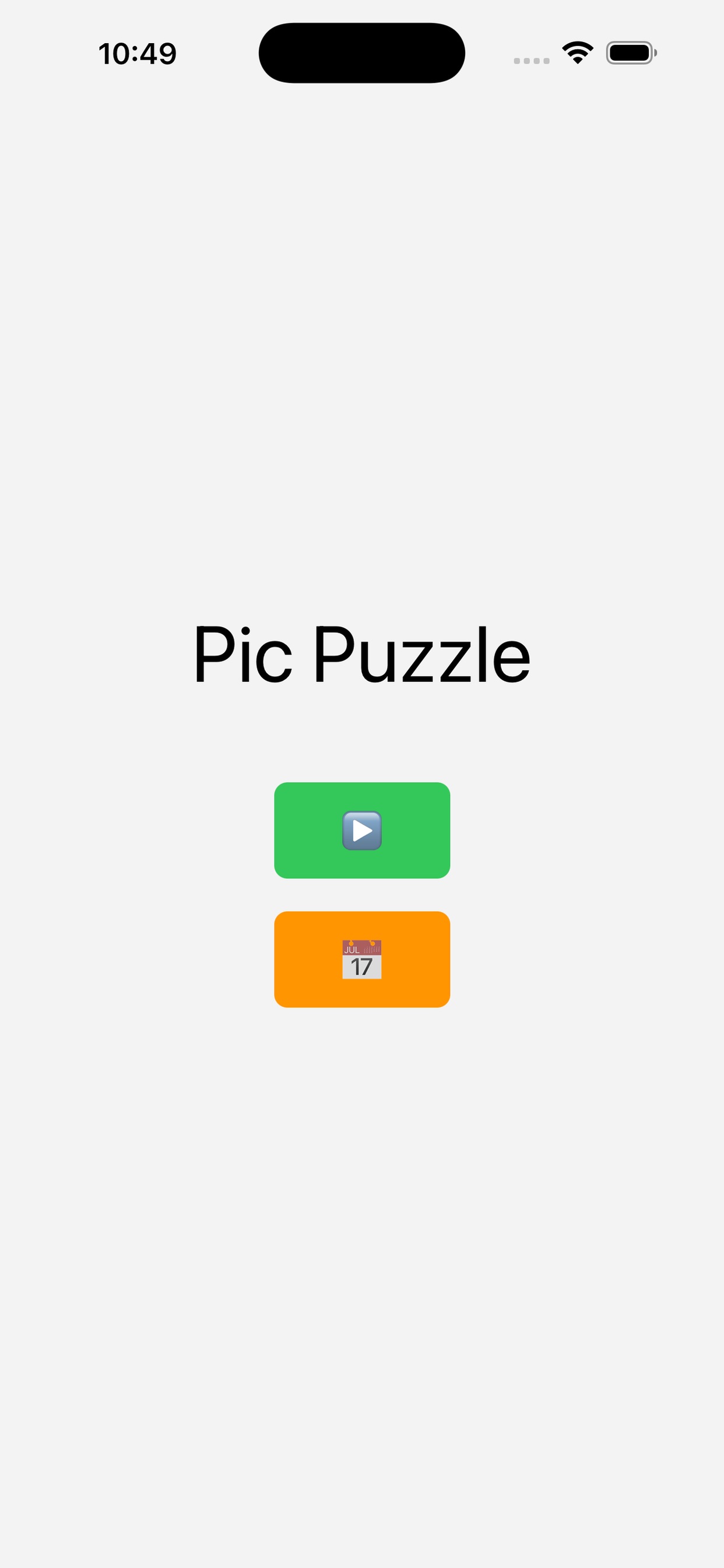 Mosaico Pic Puzzle iOS 游戏截图 1