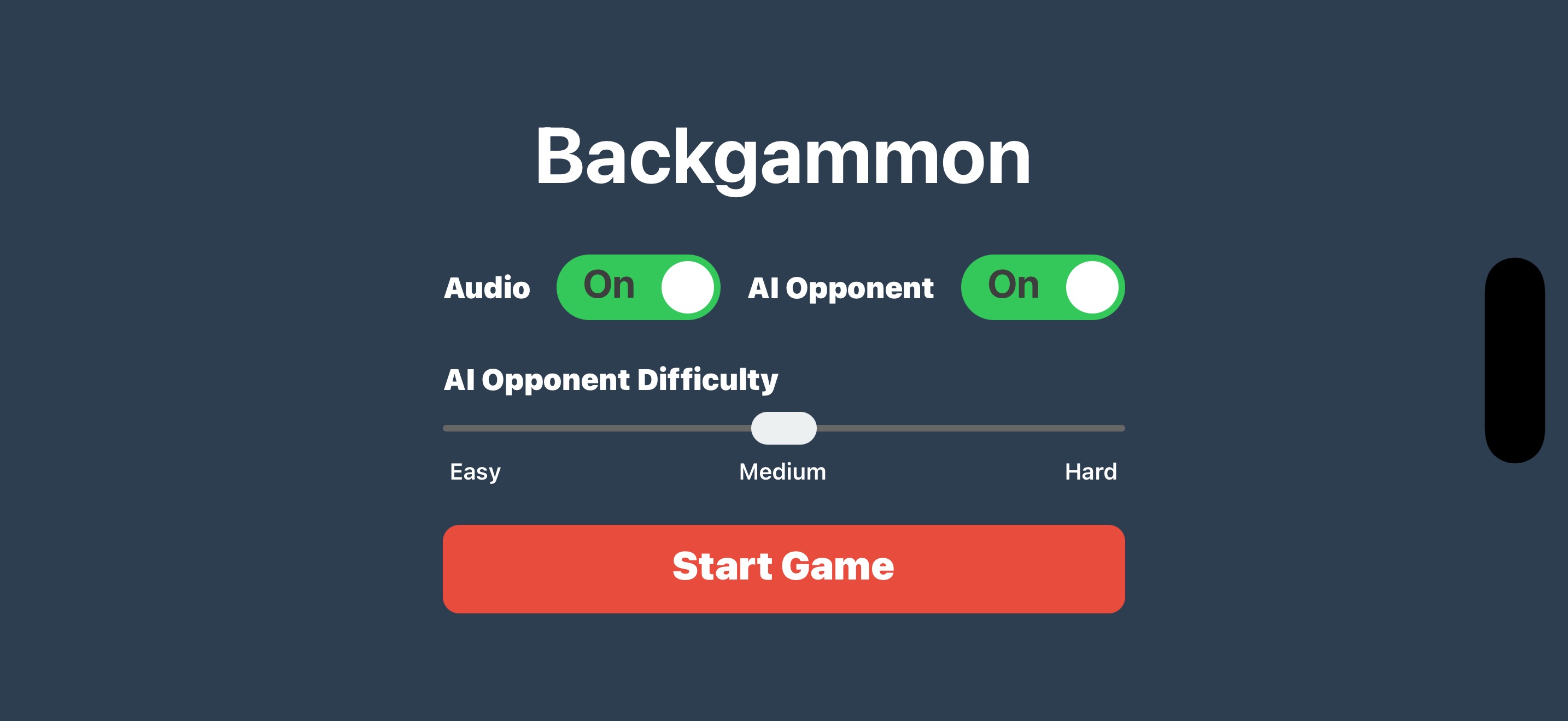 Mic's Backgammon