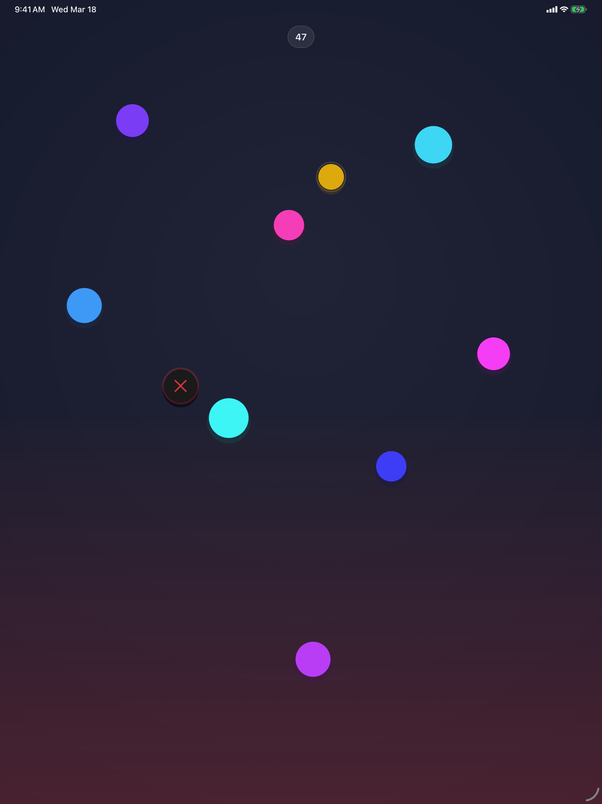 dots: tap to survive iOS 游戏截图 1