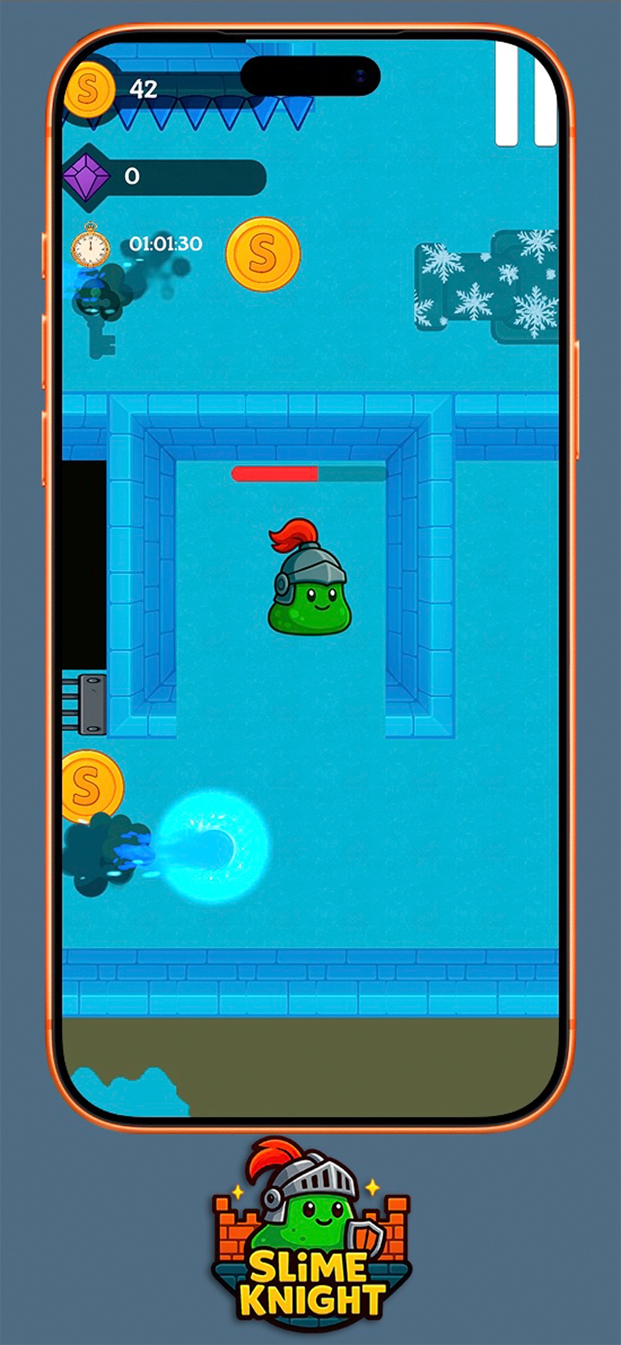 Slime Knight Game iOS 游戏截图 1