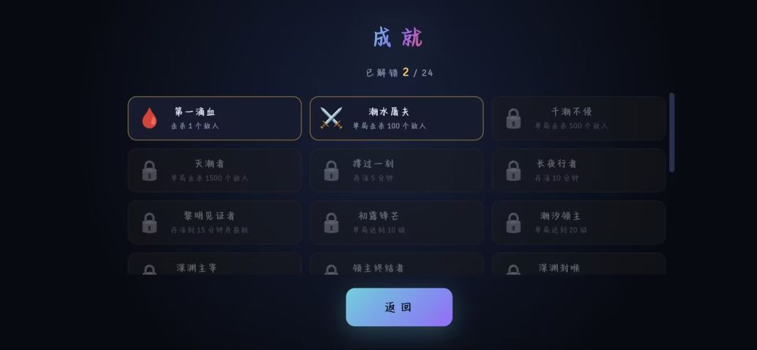 夜潮幸存者 Android 游戏截图 1