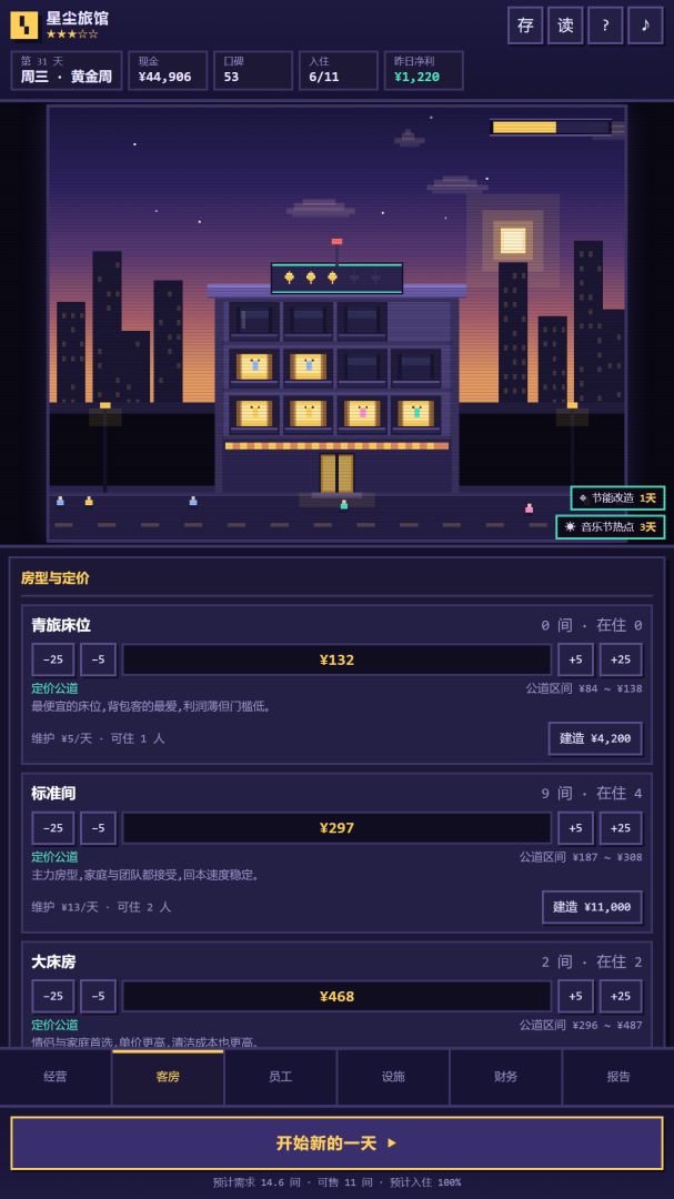 星尘旅馆 Android 游戏截图 2
