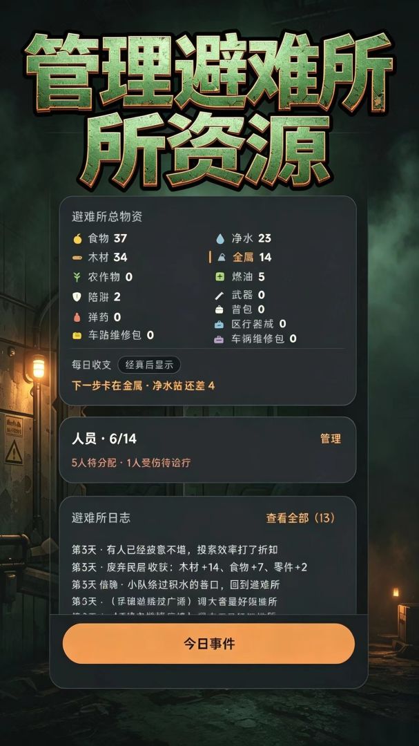丧尸避难所 Android 游戏截图 1