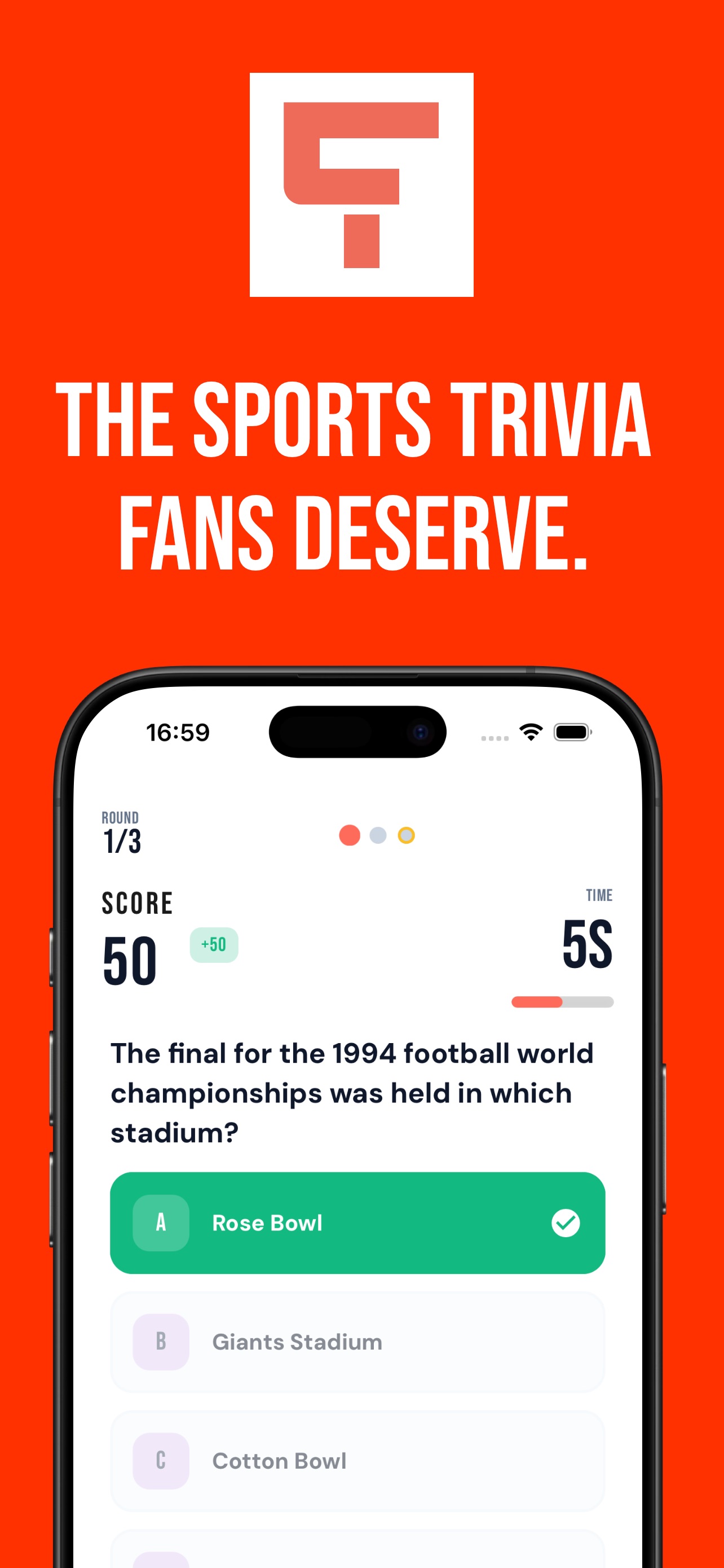 Champions Trivia iOS 游戏截图 1